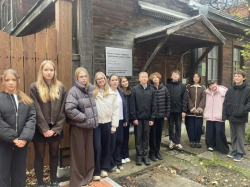 Урок биологии в саду Казанцева