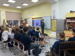Встреча со студентом военной академии