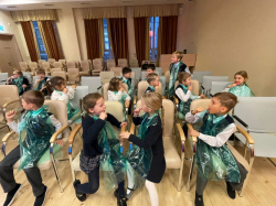 Необычный урок первоклассников