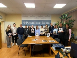Профориентационная встреча с  главным редактором газеты