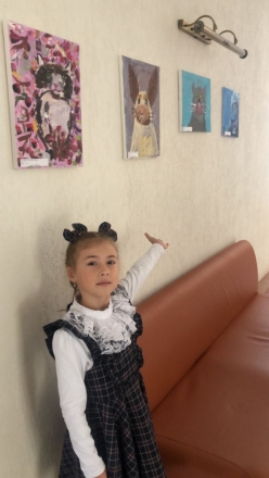 Выставка юного художника